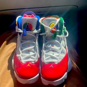 COPY - Colorful Jordan six rings